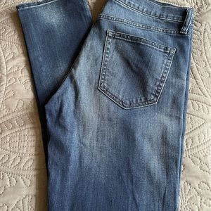 Mid Rise Girlfriend Jeans